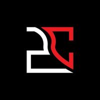 zc carta logotipo vetor projeto, zc simples e moderno logotipo. zc luxuoso alfabeto Projeto