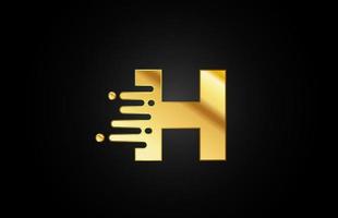 ícone do logotipo da letra h para negócios e empresa vetor