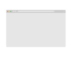 navegador janela vetor ilustração. navegador ou rede navegador dentro plano estilo. janela conceito Internet navegador