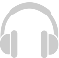 equipamento de música fone de ouvido vetor