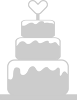 bolo de casamento vetor