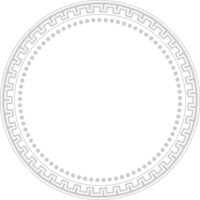 quadro de círculo de decoração vetor