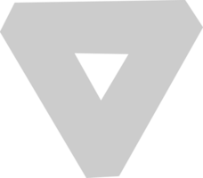 logotipo do triângulo vetor