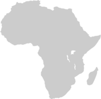 mapa da áfrica vetor