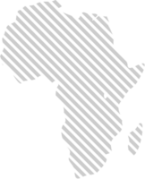 mapa da áfrica vetor