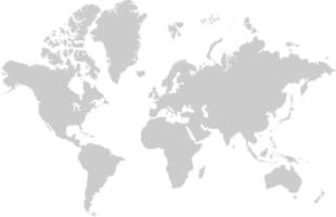 mapa mundial vetor