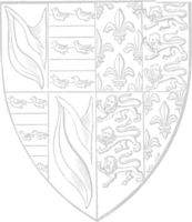 emblema heráldico da crista vetor
