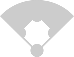 Diamante do baseball vetor