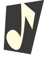 símbolo musical vetor