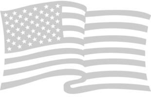 bandeira americana vetor