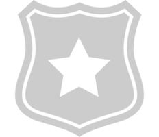 distintivo de polícia vetor