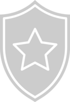 distintivo de polícia vetor