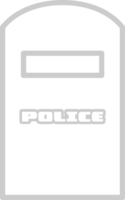 escudo da polícia vetor