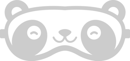 panda eye mask vetor