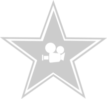 estrela de cinema vetor