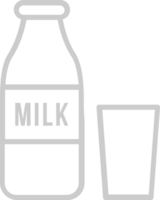 leite de fazenda vetor