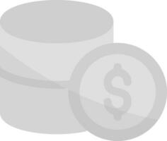 design de ícone criativo de moedas vetor