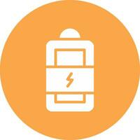 design de ícone criativo de carregamento de bateria vetor