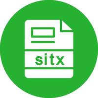 sitx criativo ícone Projeto vetor