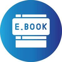 ebooks criativo ícone Projeto vetor