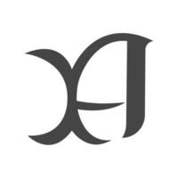 machado, sim, uma e x abstrato inicial monograma carta alfabeto logotipo Projeto vetor