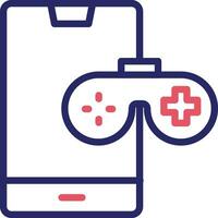 Smartphone jogos vetor ícone