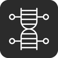 ícone de vetor de DNA