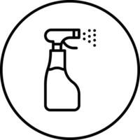 ícone de vetor de spray de cabelo