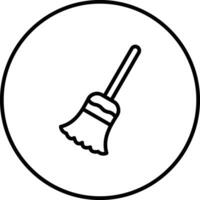 ícone de vetor de esfregão