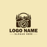 fotografia logotipo ícone estúdio fotógrafo foto companhia marca logótipo moderno logotipo modelo editável vetor