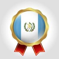criativo Guatemala bandeira rótulo vetor Projeto