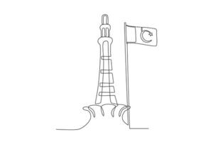 Paquistão nacional bandeira vetor