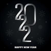 feliz ano novo 2022, feriado de natal, banner da web para publicidade - vetor