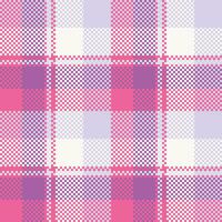 xadrez padrões desatado. clássico escocês tartan Projeto. flanela camisa tartan padrões. na moda azulejos para papeis de parede. vetor