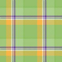 escocês tartan padronizar. escocês xadrez, modelo para Projeto ornamento. desatado tecido textura. vetor