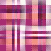 escocês tartan desatado padronizar. tecido de algodão padrões flanela camisa tartan padrões. na moda azulejos para papeis de parede. vetor