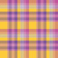 tartan xadrez desatado padronizar. clássico escocês tartan Projeto. tradicional escocês tecido tecido. lenhador camisa flanela têxtil. padronizar telha amostra incluído. vetor