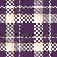 escocês tartan xadrez desatado padrão, tabuleiro de damas padronizar. tradicional escocês tecido tecido. lenhador camisa flanela têxtil. padronizar telha amostra incluído. vetor