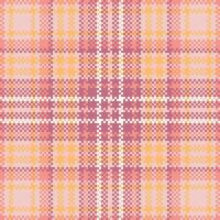 xadrez padronizar desatado. tecido de algodão padrões tradicional escocês tecido tecido. lenhador camisa flanela têxtil. padronizar telha amostra incluído. vetor