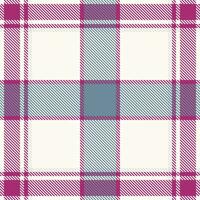 tartan xadrez padronizar desatado. tecido de algodão padrões. modelo para Projeto ornamento. desatado tecido textura. vetor ilustração