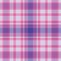 xadrez padronizar desatado. escocês tartan padronizar tradicional escocês tecido tecido. lenhador camisa flanela têxtil. padronizar telha amostra incluído. vetor