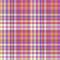 tartan xadrez vetor desatado padronizar. escocês xadrez, modelo para Projeto ornamento. desatado tecido textura.