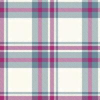 tartan xadrez padronizar desatado. tecido de algodão padrões. para lenço, vestir, saia, de outros moderno Primavera outono inverno moda têxtil Projeto. vetor