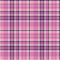 escocês tartan xadrez desatado padrão, tecido de algodão padrões. modelo para Projeto ornamento. desatado tecido textura. vetor ilustração