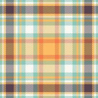 escocês tartan padronizar. tecido de algodão padrões modelo para Projeto ornamento. desatado tecido textura. vetor