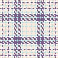 tartan xadrez desatado padronizar. clássico escocês tartan Projeto. modelo para Projeto ornamento. desatado tecido textura. vetor ilustração