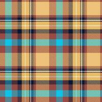 tartan xadrez vetor desatado padronizar. tecido de algodão padrões. tradicional escocês tecido tecido. lenhador camisa flanela têxtil. padronizar telha amostra incluído.