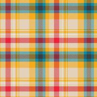 clássico escocês tartan Projeto. tradicional escocês xadrez fundo. modelo para Projeto ornamento. desatado tecido textura. vetor