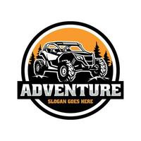 aventura veículo ilustração logotipo vetor