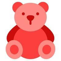 Urso de pelúcia Urso objeto ilustração vetor